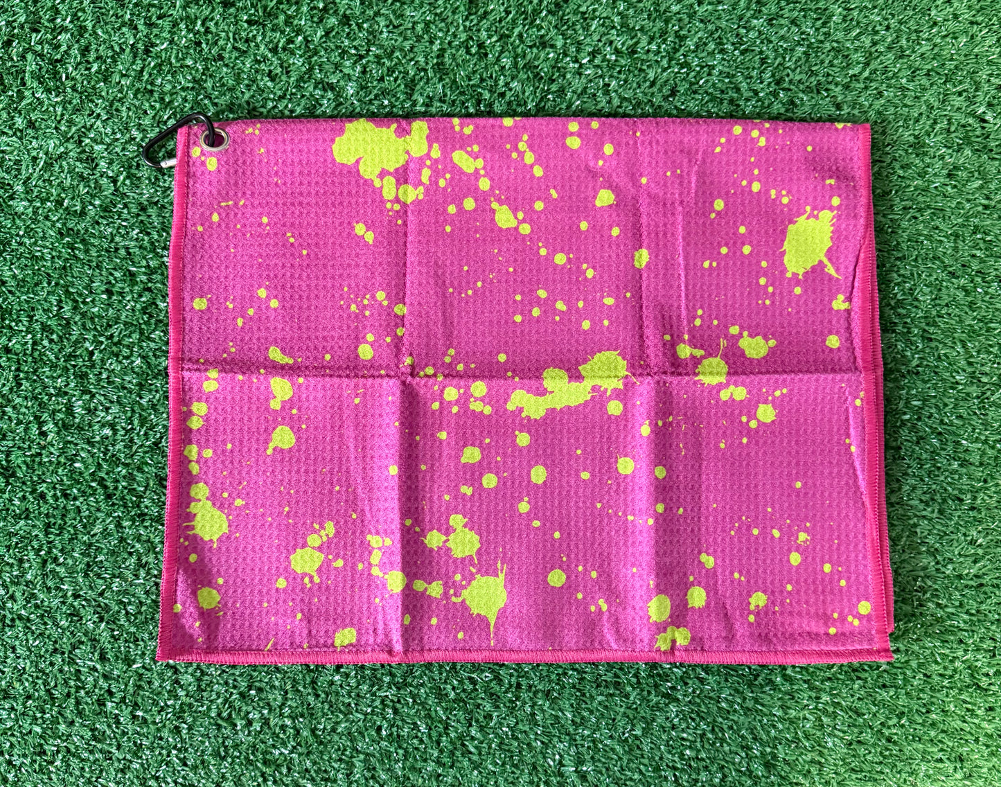 Paint Splatter Golf Towel