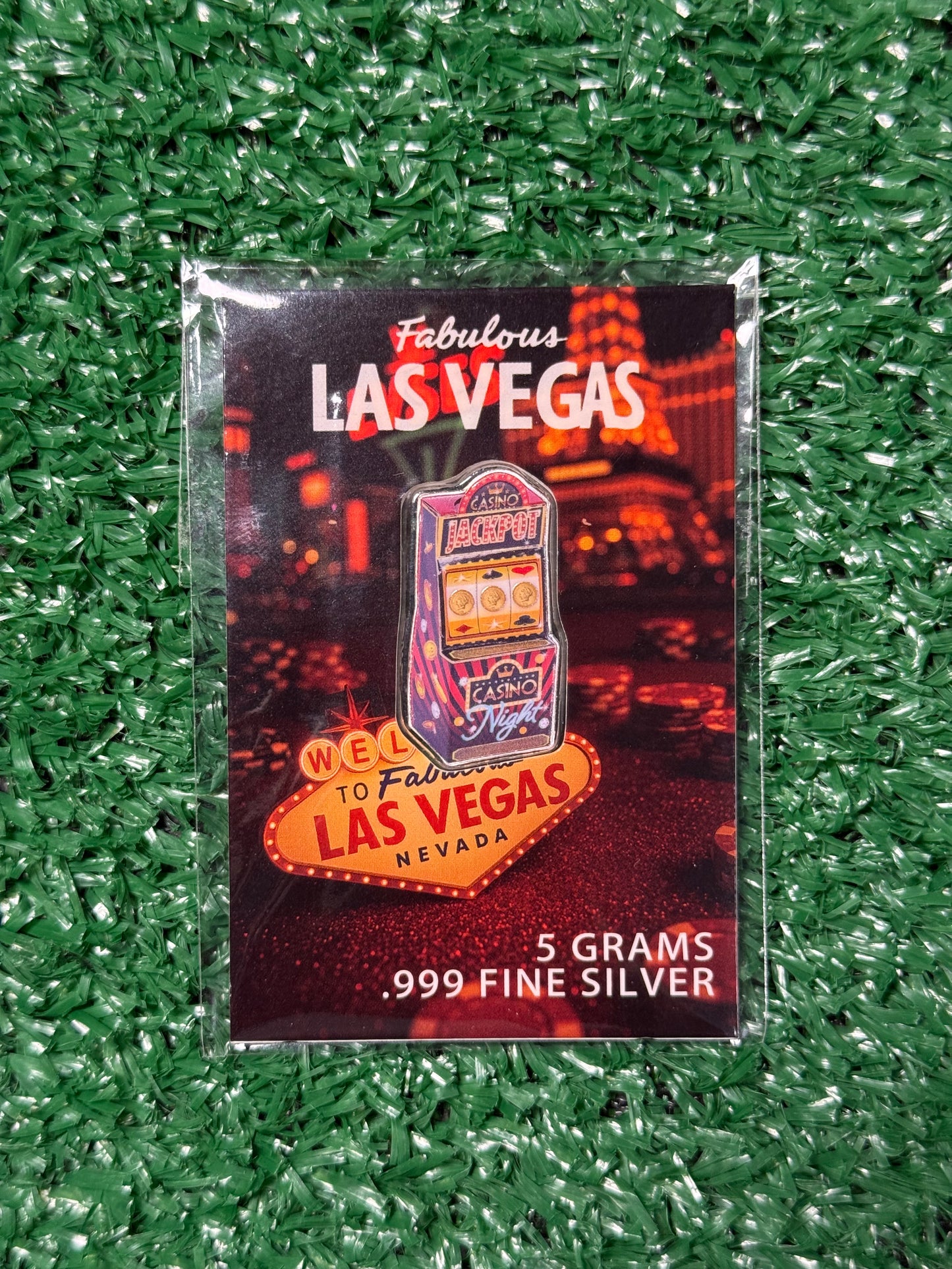 Las Vegas Slot Machine 5 gram Silver