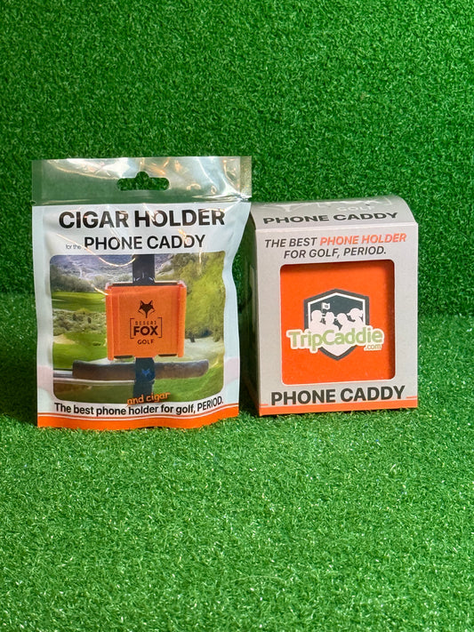 Desert Fox Phone Caddy & Cigar Holder Combo