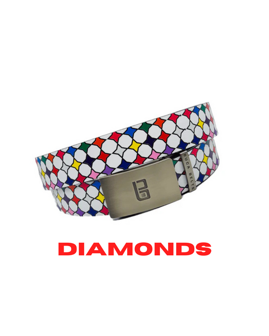Buca Belts - Diamonds