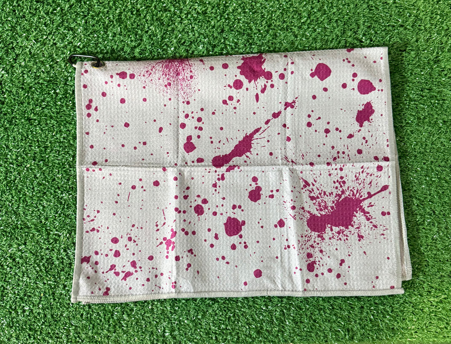 Paint Splatter Golf Towel
