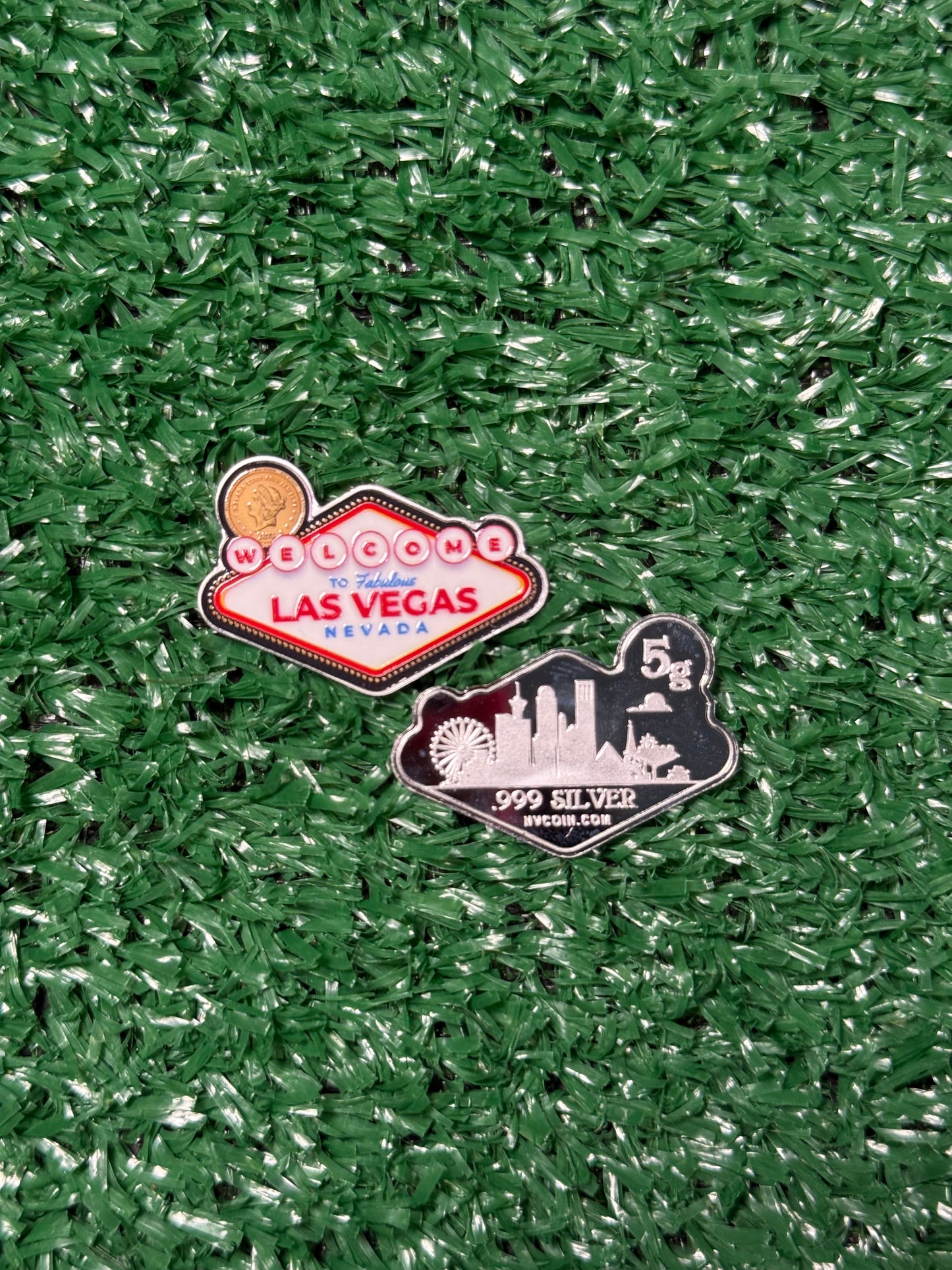 Las Vegas Sign 5 gram Silver