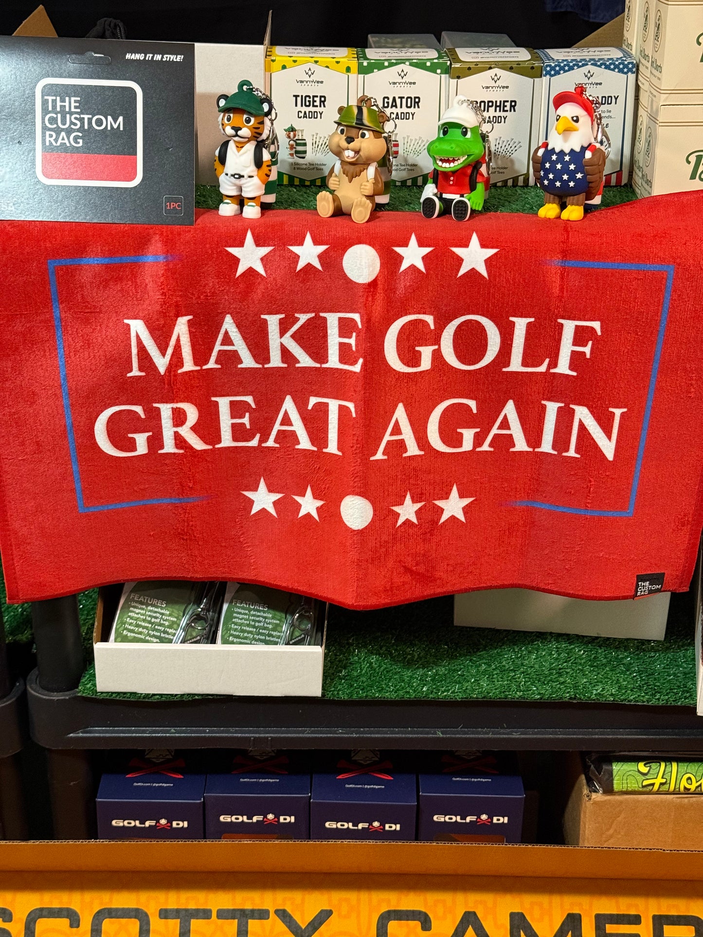 Make Golf Great Again Golf Scrub Towel
